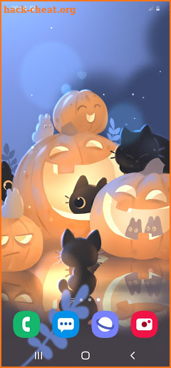 Pumpkin Party Live Wallpaper screenshot