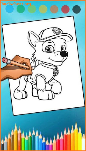 Puppies Patrol Coloring Book screenshot