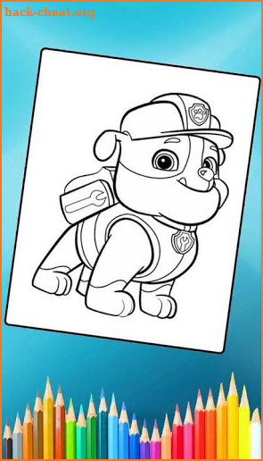 Puppies Patrol Coloring Book screenshot