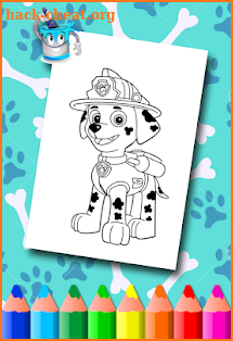 Puppy Coloring Pages screenshot