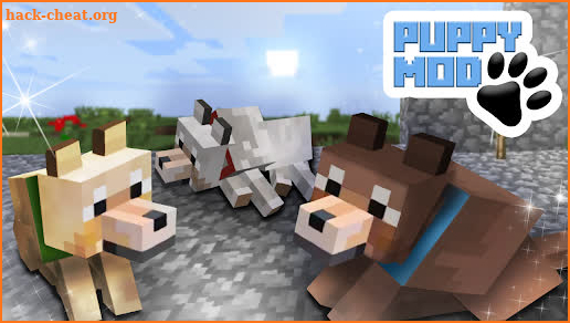 Puppy Mod Minecraft (Dogs addon) screenshot