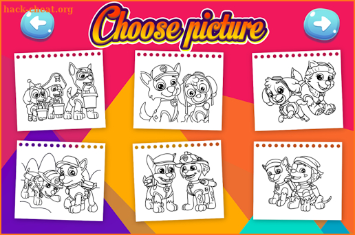 Puppy Patrol Coloring Book screenshot