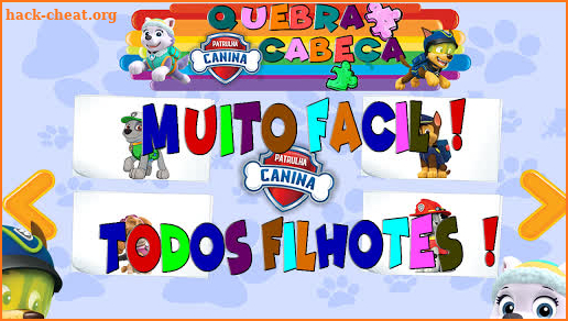 Puppy Patrol Games - Quebra Cabeça 2 screenshot