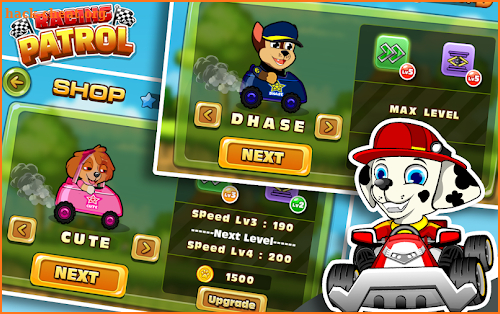 Puppy PAW Race Battle screenshot