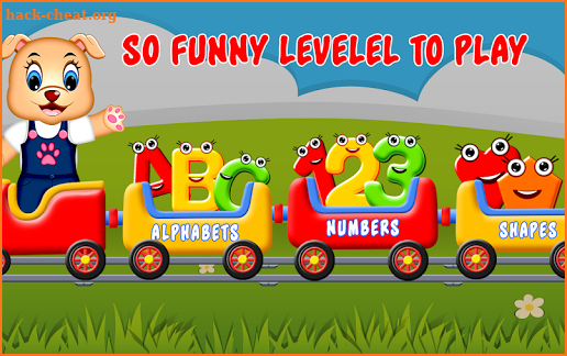 Puppy's Education Train-Preschool Phonics Learning screenshot