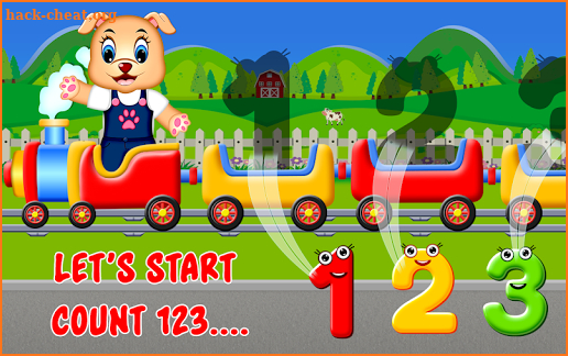 Puppy's Education Train-Preschool Phonics Learning screenshot