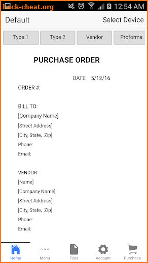 Purchase Order Pro screenshot