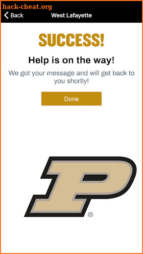 Purdue Journey screenshot