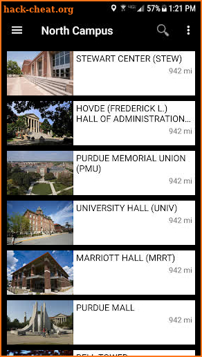 Purdue University Campus Tour screenshot