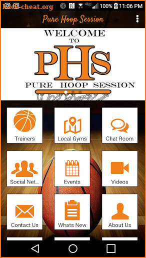 Pure Hoop Session screenshot