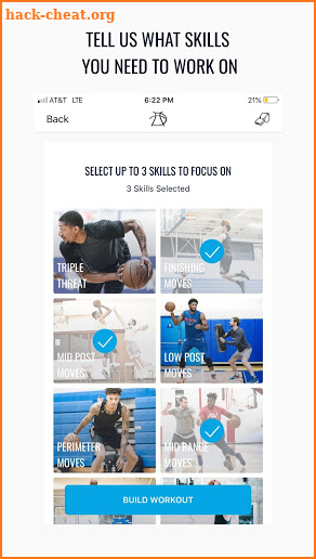 Pure Sweat Basketball Workouts screenshot