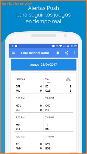 Puro Béisbol Dominicana screenshot