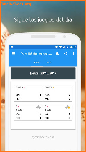 Puro Béisbol Venezuela screenshot