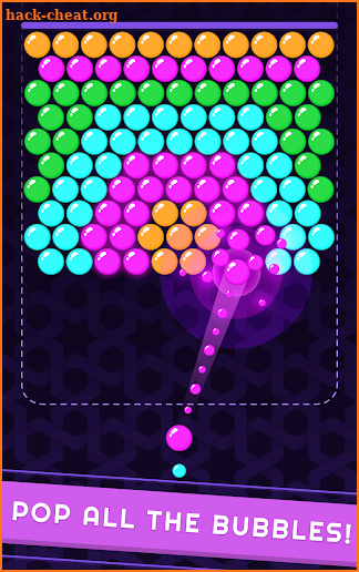 Purple Bubble Pop screenshot