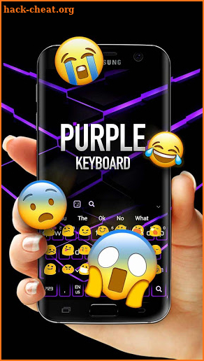 Purple Keyboard screenshot