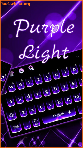 Purple Light Keyboard screenshot