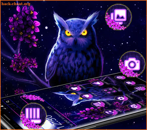 Purple Night Owl Theme screenshot