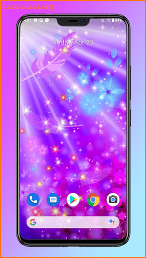 Purple Shiny Wallpaper screenshot