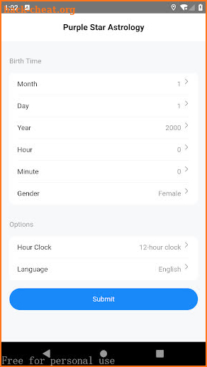 Purple Star Astrology screenshot