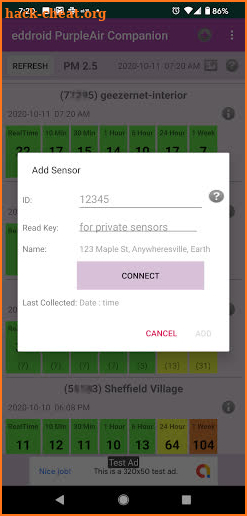 PurpleAir Companion screenshot