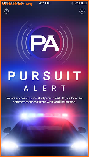 Pursuit Alert screenshot