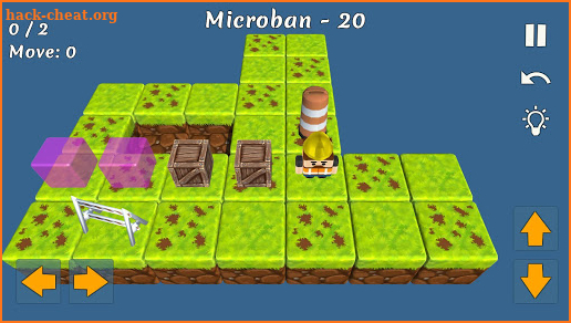 Push Box Microban Free - 3D Puzzle Game screenshot