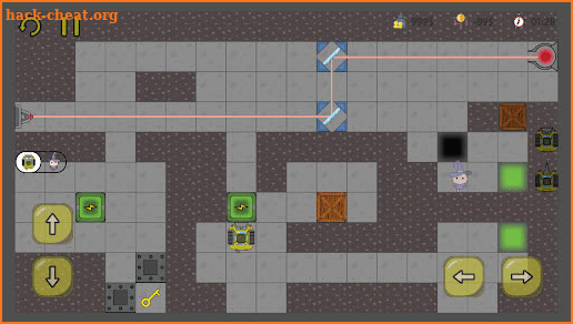 Push Swap :Push the box Puzzle Game Sokoban Style screenshot