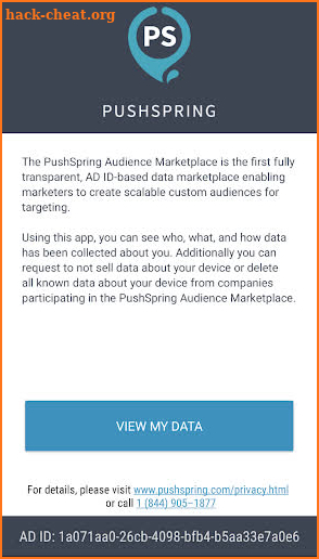 PushSpring Privacy screenshot