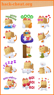 Puss In Box Sticker for Facebook screenshot