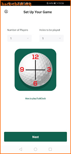 PuttClock screenshot