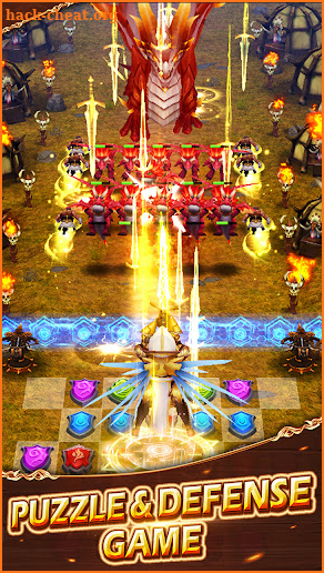 Puzzle & Defense:Match 3 game screenshot