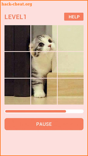 Puzzle Cute Cat - Swap Puzzle screenshot