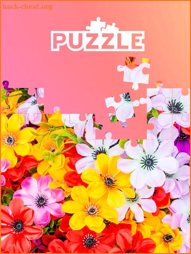 Puzzle de flores screenshot