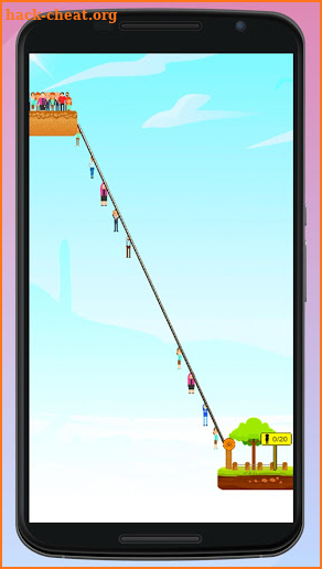 Puzzle Game - Rope Rescue Zipline screenshot