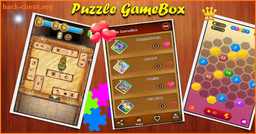 Puzzle GameBox (classic puzzles In One App) screenshot