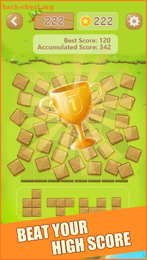 Puzzle Green Blocks screenshot