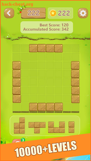 Puzzle Green Blocks screenshot