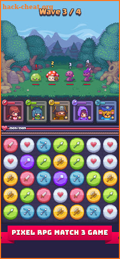 Puzzle Heroes: RPG Match Quest screenshot