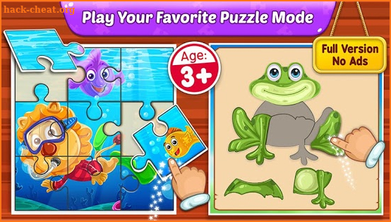 Puzzle Kids - Animals Shapes and Jigsaw Puzzles screenshot