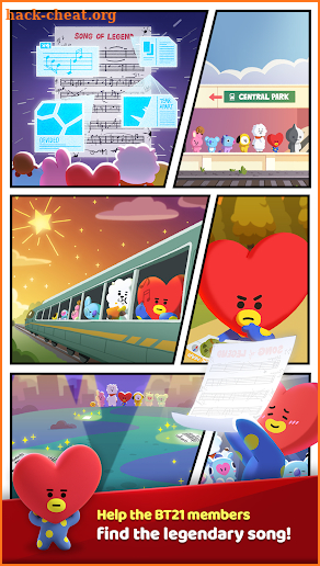 PUZZLE STAR BT21 screenshot