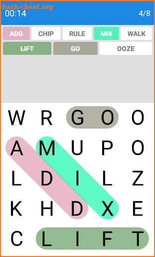 Puzzle word screenshot