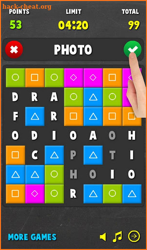 Puzzle Words PRO screenshot