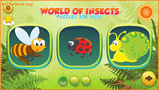 Puzzles for kids World of Insects screenshot