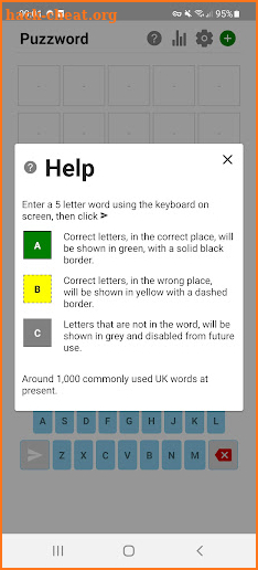 Puzzword screenshot