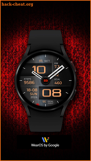 PW103 Bold Hybrid Watch Face screenshot