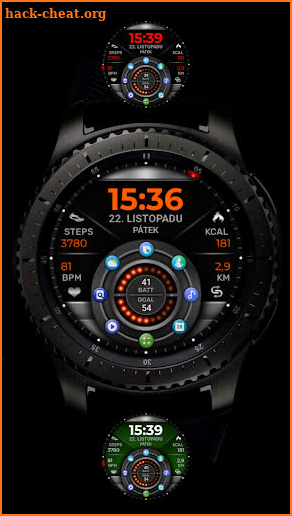 PW104 App Launcher Watch Face screenshot