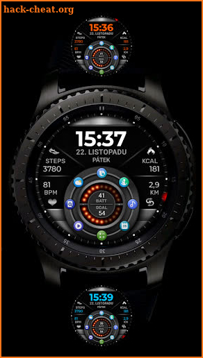 PW104 App Launcher Watch Face screenshot