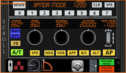 PW372 Radio Stack MS FS 2020 screenshot