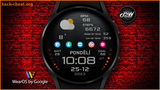 PW81 Big Digital Weather Watch screenshot