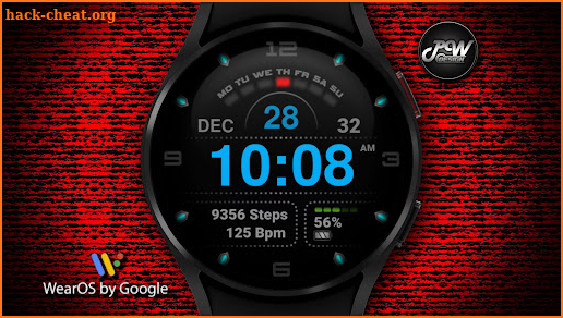 PW92 Elegant Digital Watch screenshot